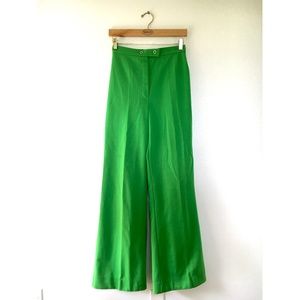 Vintage 70s High Waist Wide Leg Pants